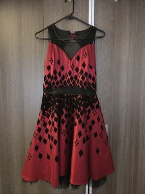 Suicide Squad DC Comics Harley Quinn Formal Dress From Hot Topic Medium